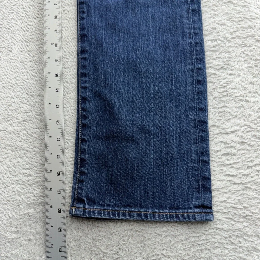 Brooks Brothers Mens Straight Fit Blue Denim Jeans W36 L30 Medium Wash